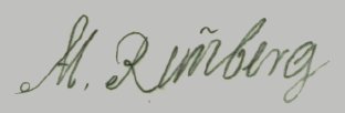 Namnteckning Magnus Rundberg